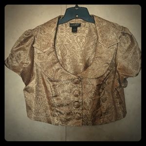 Gold Vintage vest